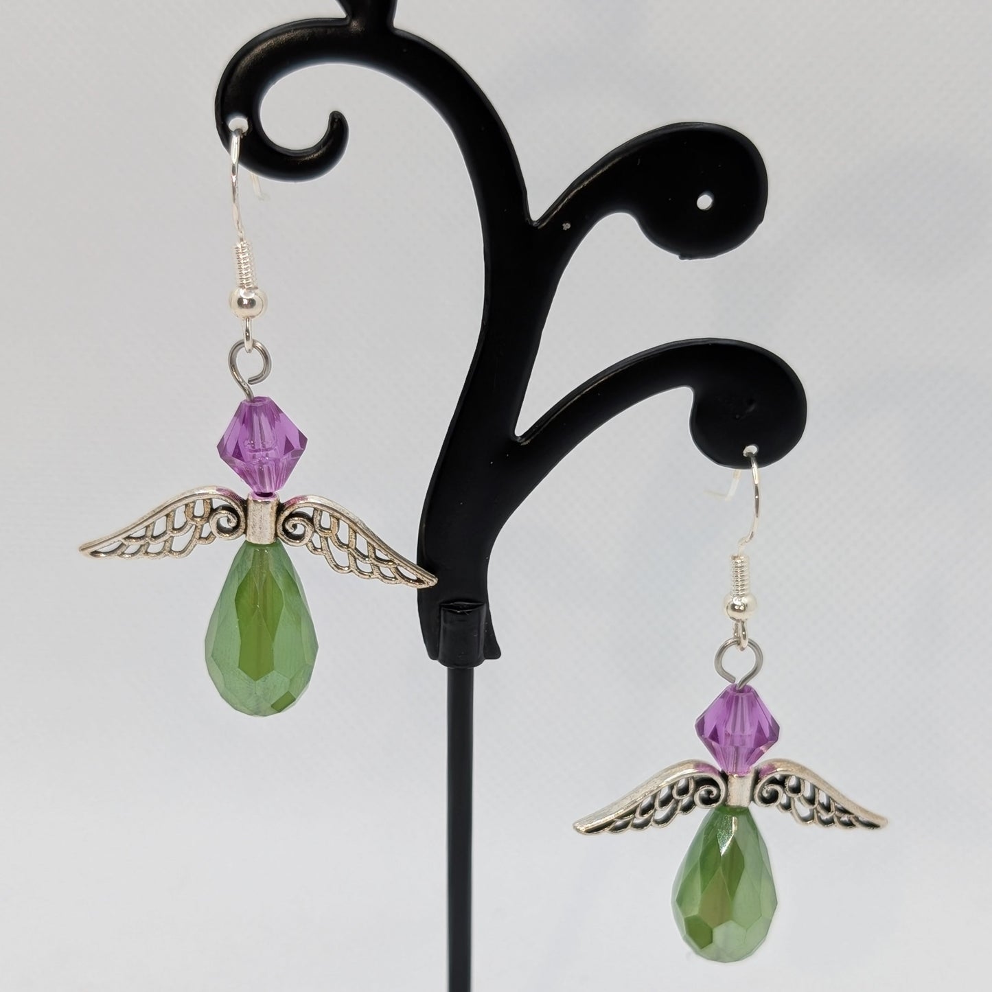 ✨The Wyvern Court✨| Wyvern Earrings with Large Filigree Scale Wings