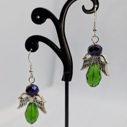 ✨The Flightguard Five✨ | Filigree Feather Wing Fairy Earrings