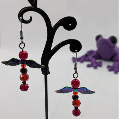 ✨Enchantflight✨ | Long-Wing Enchantment Fairy Earrings