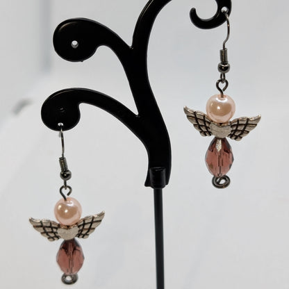✨Heartwhirl✨ | Heart-Wing Fairy Earrings
