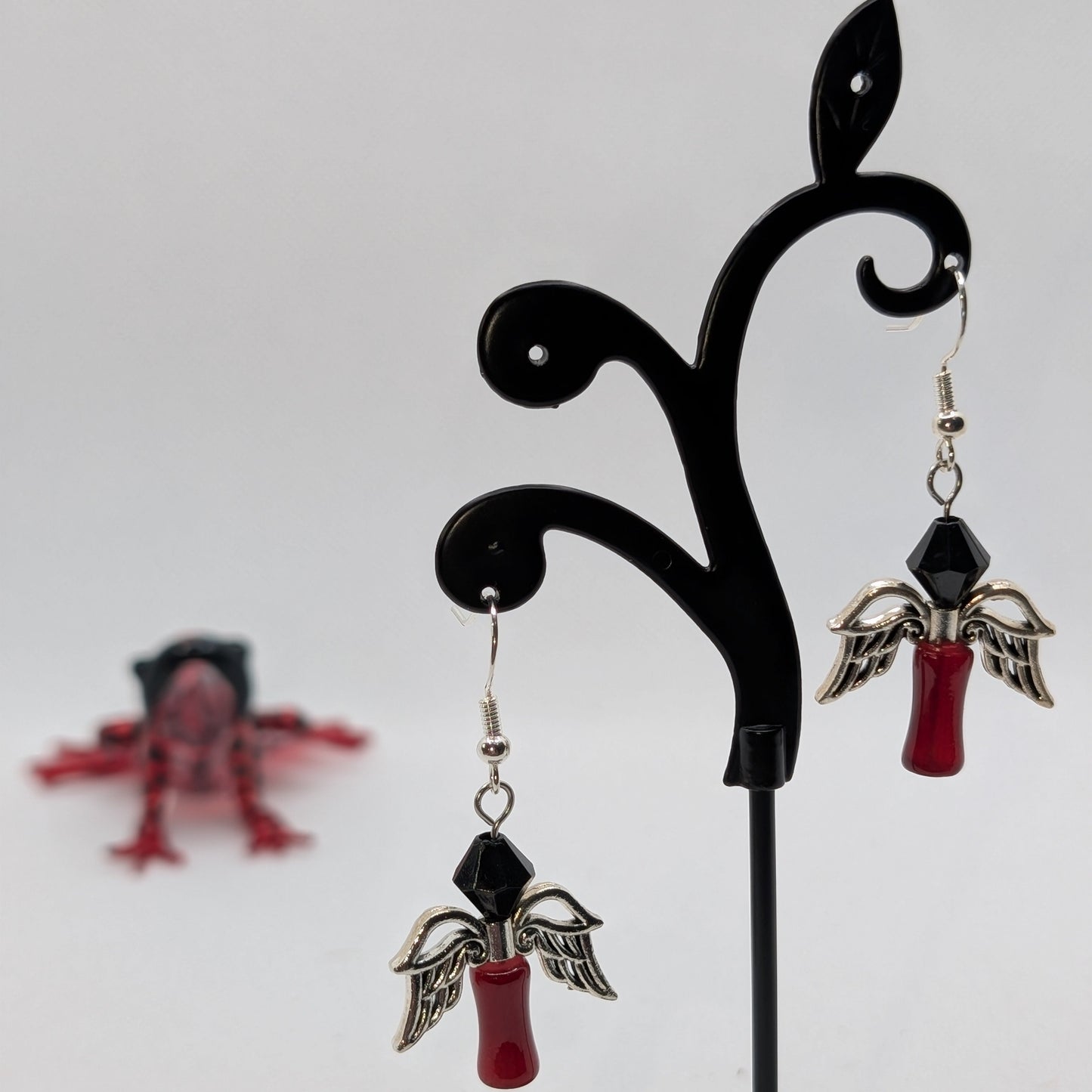 ✨The Flightguard Five✨ | Filigree Feather Wing Fairy Earrings