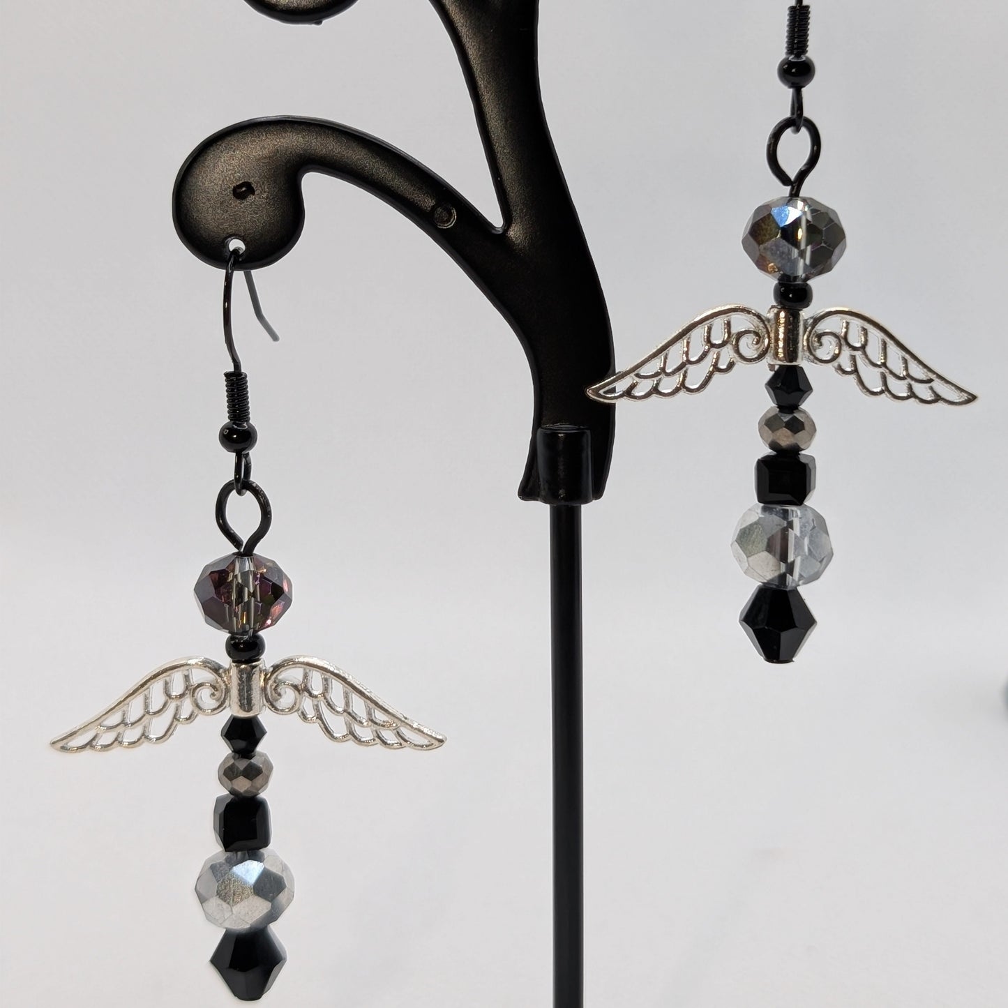 ✨The Wyvern Court✨| Wyvern Earrings with Large Filigree Scale Wings