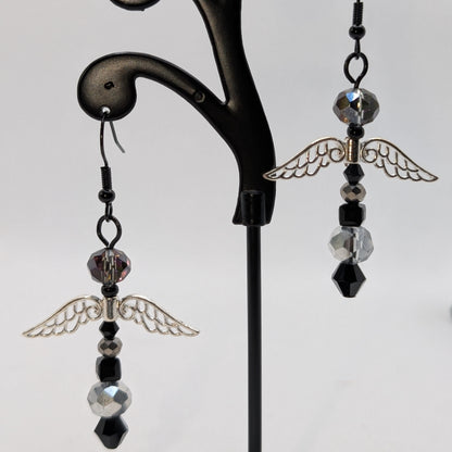 ✨The Wyvern Court✨| Wyvern Earrings with Large Filigree Scale Wings