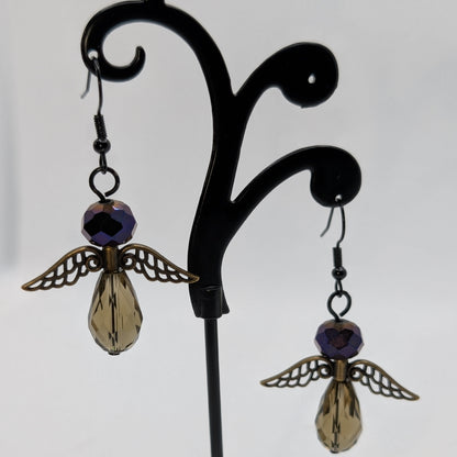 ✨The Wyvern Court✨| Wyvern Earrings with Large Filigree Scale Wings