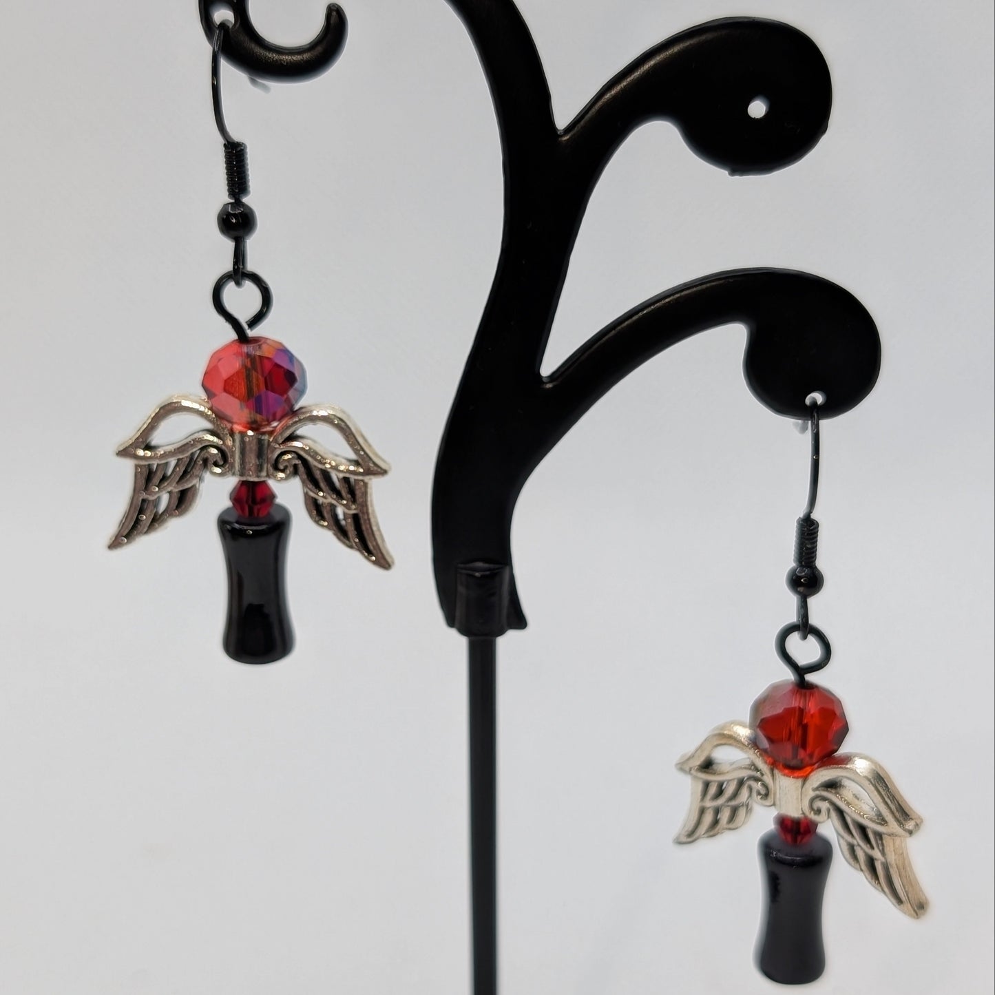 ✨The Flightguard Five✨ | Filigree Feather Wing Fairy Earrings