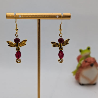 ✨The Reed Fairies of the Faewilde✨| Colorful Faewilde Fairy Earrings