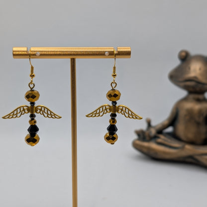 ✨The Wyvern Court✨| Wyvern Earrings with Large Filigree Scale Wings