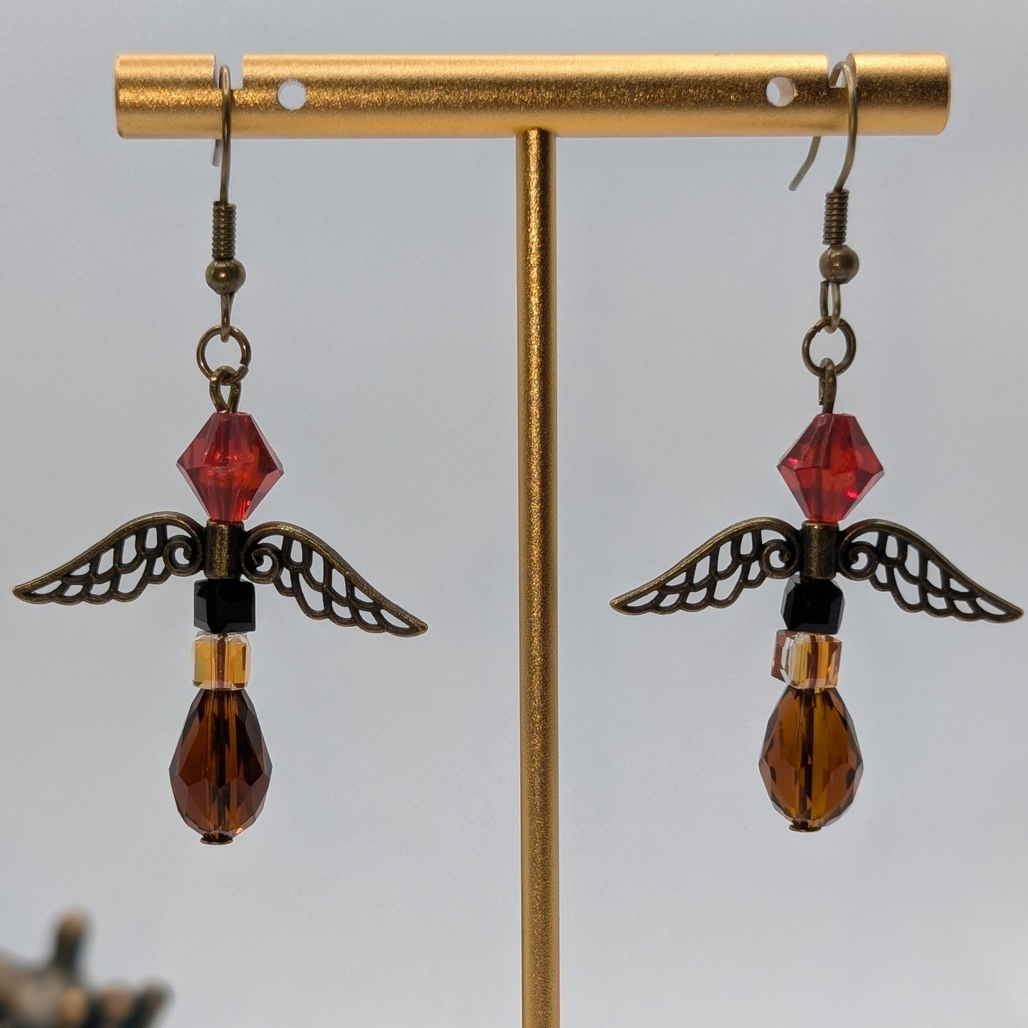 ✨The Wyvern Court✨| Wyvern Earrings with Large Filigree Scale Wings