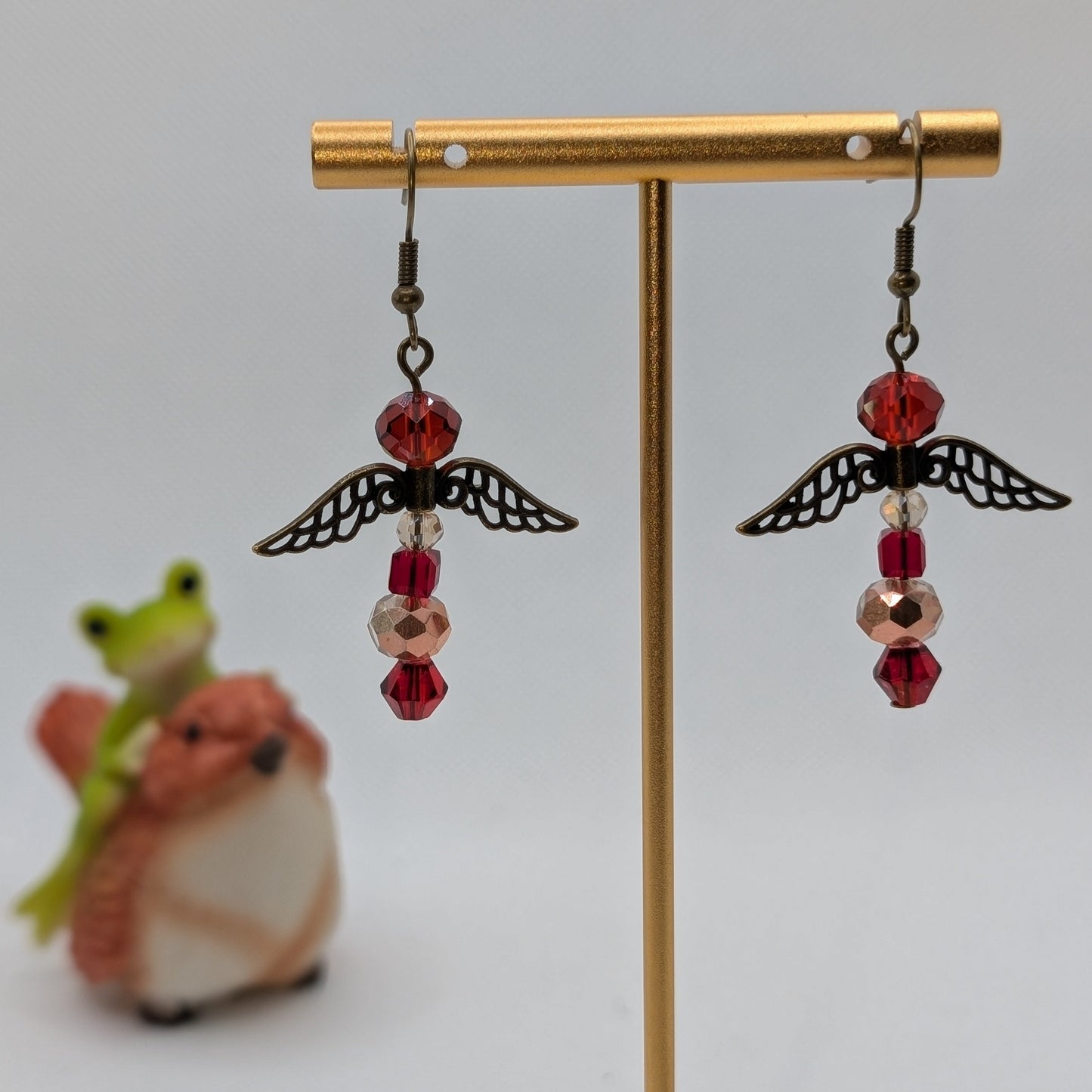 ✨The Wyvern Court✨| Wyvern Earrings with Large Filigree Scale Wings