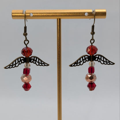 ✨The Wyvern Court✨| Wyvern Earrings with Large Filigree Scale Wings