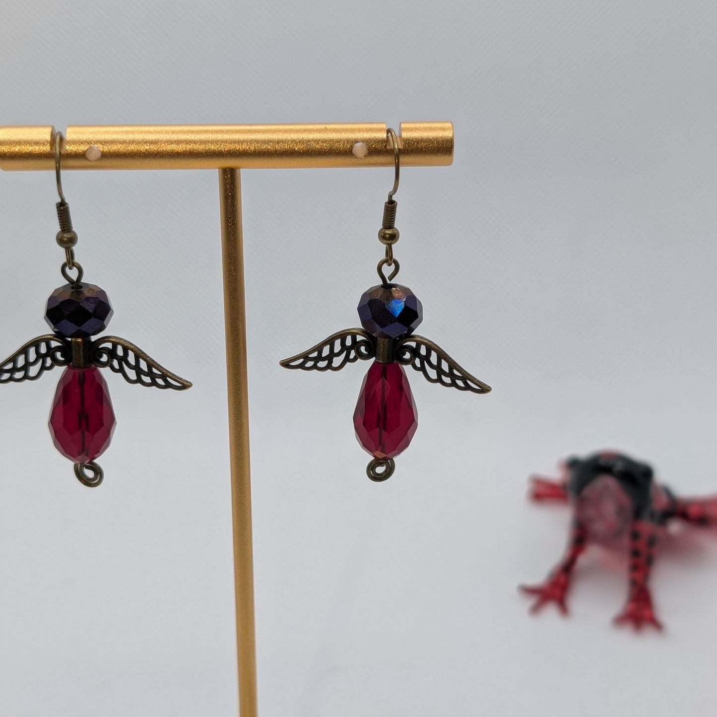 ✨The Wyvern Court✨| Wyvern Earrings with Large Filigree Scale Wings