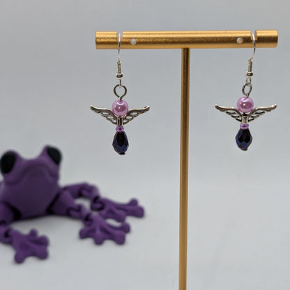 ✨Quicklings✨| XS Filigree-Wing Fairy Earrings