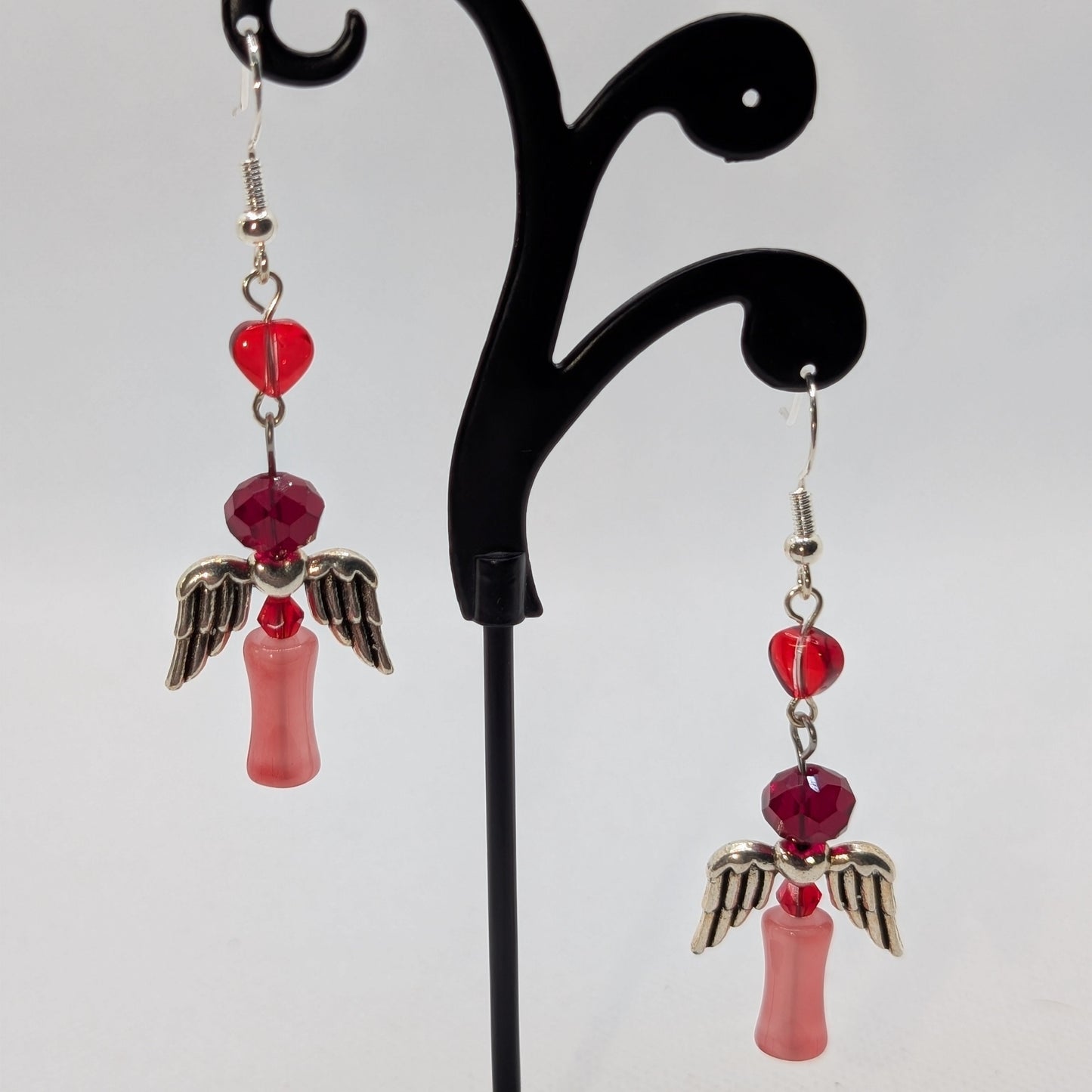 ✨The Crimsonbond Sisters✨| Heartbound Fairy Earrings