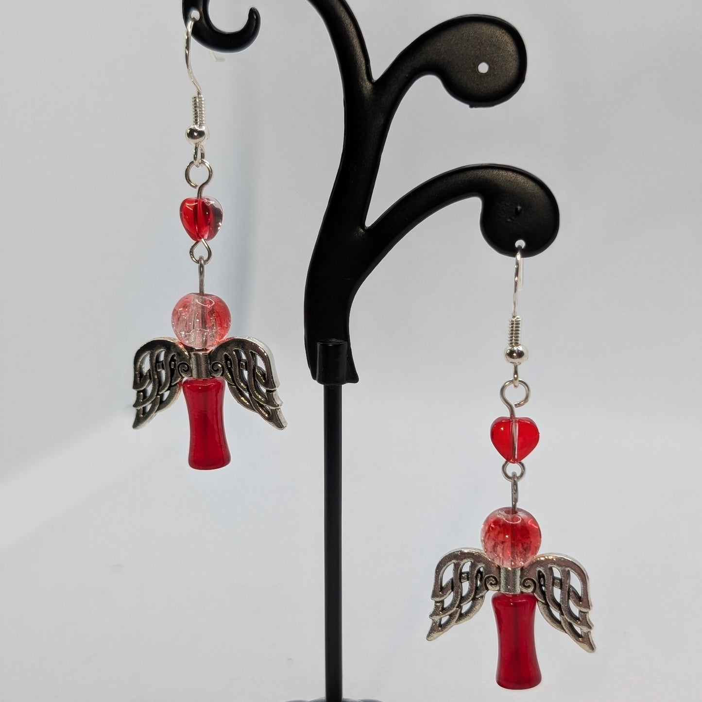✨The Crimsonbond Sisters✨| Heartbound Fairy Earrings
