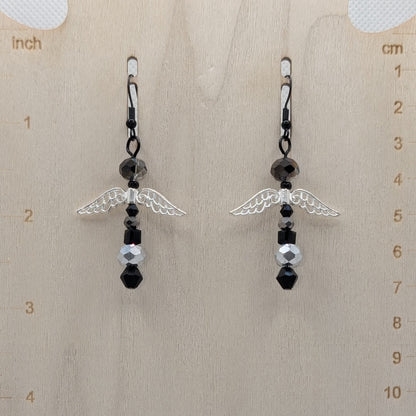 ✨The Wyvern Court✨| Wyvern Earrings with Large Filigree Scale Wings