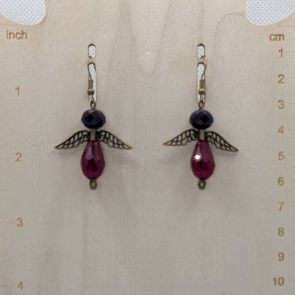 ✨The Wyvern Court✨| Wyvern Earrings with Large Filigree Scale Wings