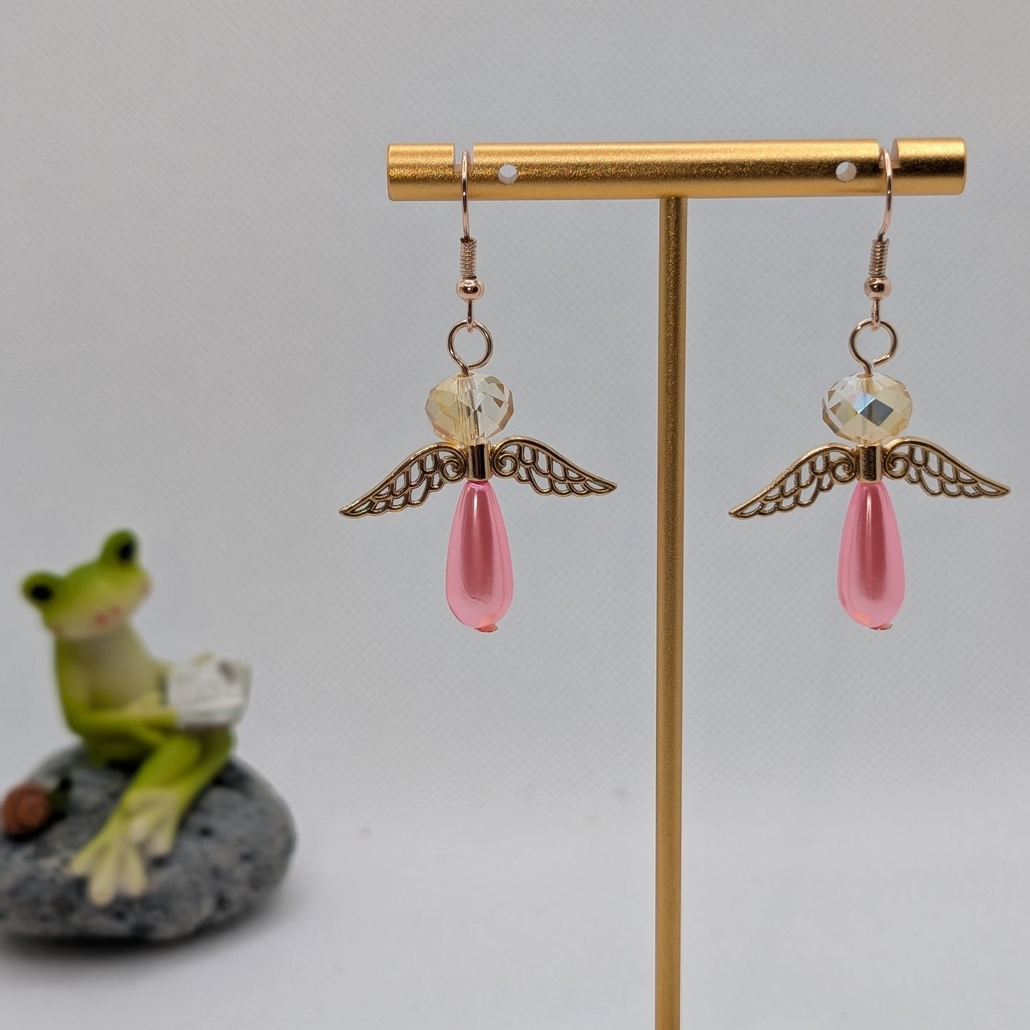 ✨The Sentinel Choir✨| Winged Pearl Fairy Earrings in 16 Varieties