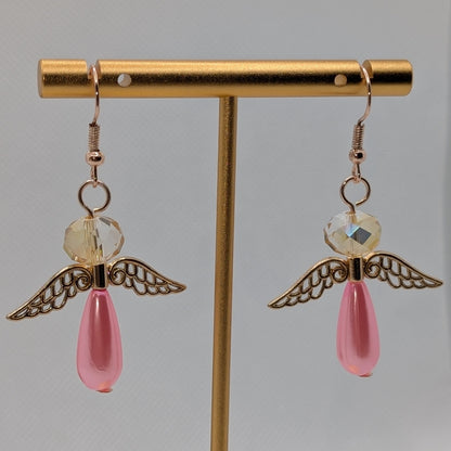✨The Sentinel Choir✨| Winged Pearl Fairy Earrings in 16 Varieties
