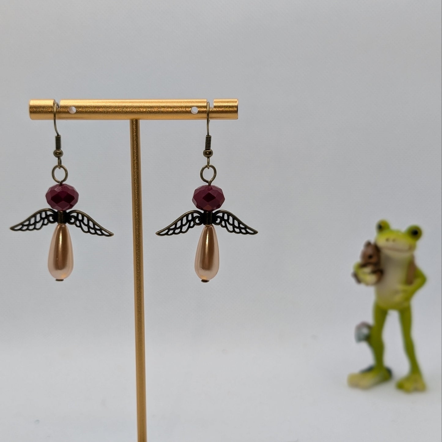 ✨The Sentinel Choir✨| Winged Pearl Fairy Earrings in 16 Varieties