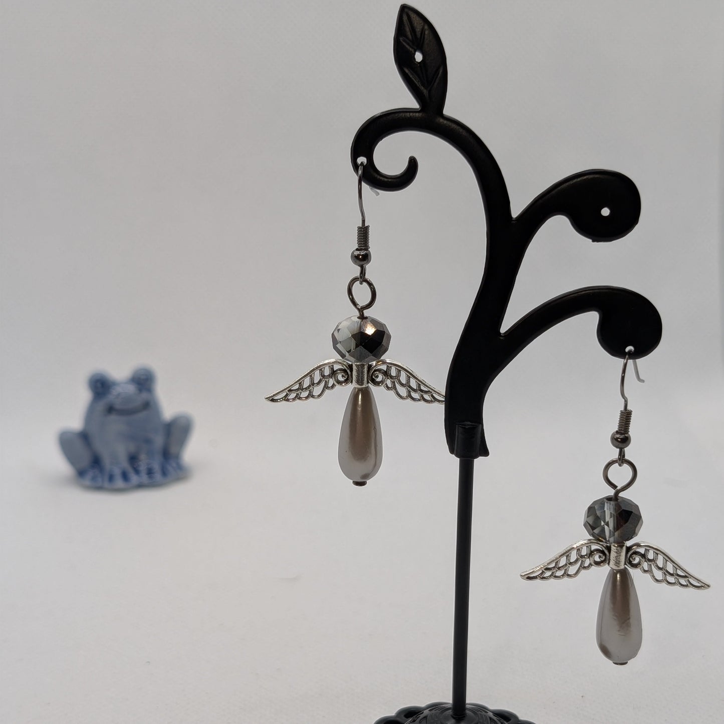 ✨The Sentinel Choir✨| Winged Pearl Fairy Earrings in 16 Varieties