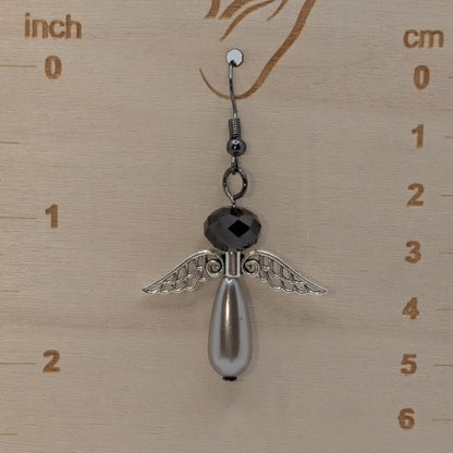 ✨The Sentinel Choir✨| Winged Pearl Fairy Earrings in 16 Varieties