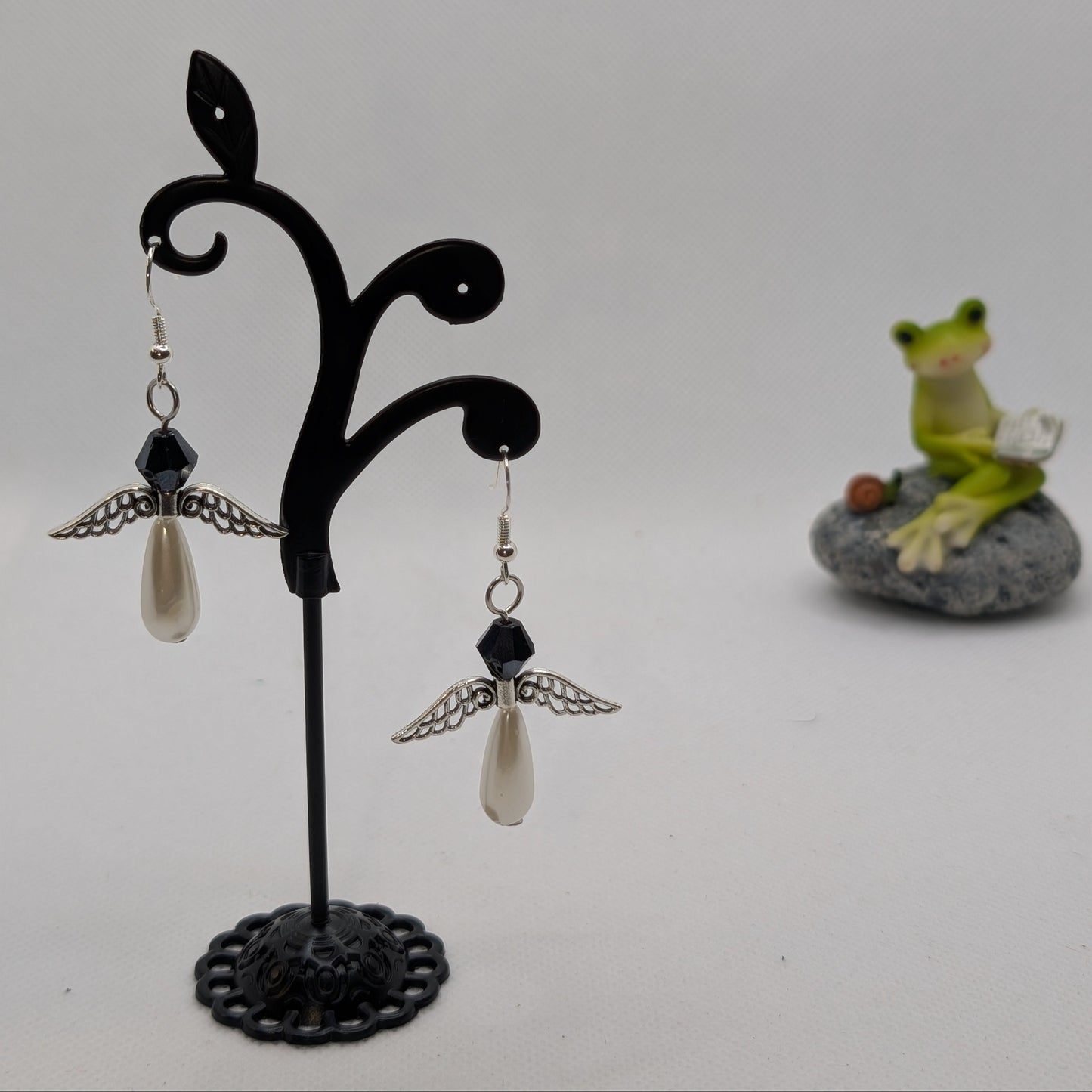 ✨The Sentinel Choir✨| Winged Pearl Fairy Earrings in 16 Varieties