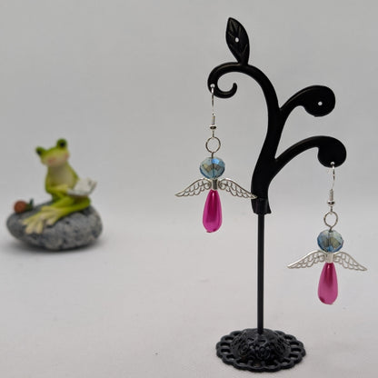 ✨The Sentinel Choir✨| Winged Pearl Fairy Earrings in 16 Varieties