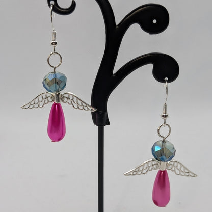 ✨The Sentinel Choir✨| Winged Pearl Fairy Earrings in 16 Varieties