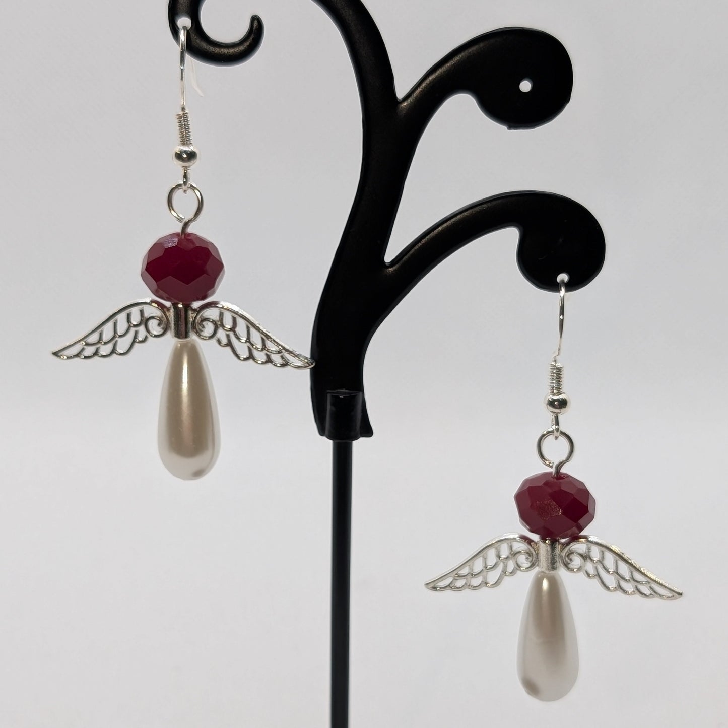 ✨The Sentinel Choir✨| Winged Pearl Fairy Earrings in 16 Varieties