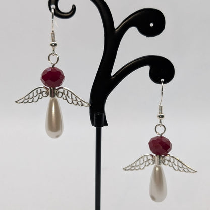 ✨The Sentinel Choir✨| Winged Pearl Fairy Earrings in 16 Varieties