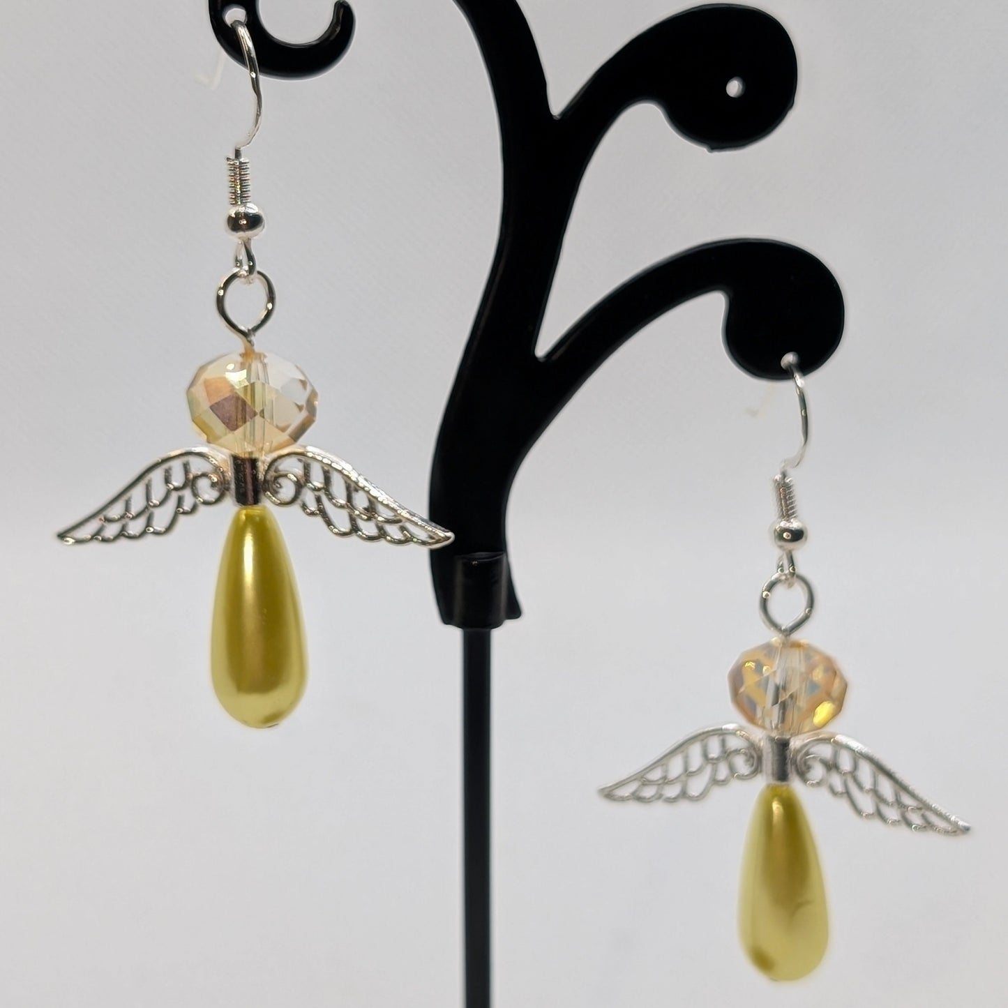 ✨The Sentinel Choir✨| Winged Pearl Fairy Earrings in 16 Varieties