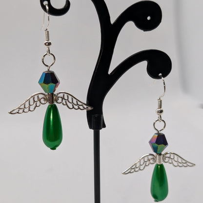 ✨The Sentinel Choir✨| Winged Pearl Fairy Earrings in 16 Varieties