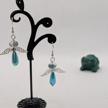 ✨The Sentinel Choir✨| Winged Pearl Fairy Earrings in 16 Varieties