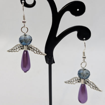 ✨The Sentinel Choir✨| Winged Pearl Fairy Earrings in 16 Varieties