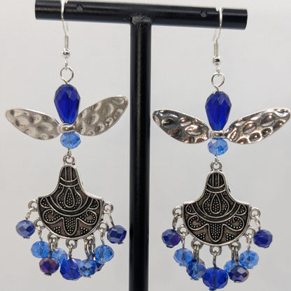 ✨The Faedance Troupe✨ | Winged Fairy Chandelier Earrings
