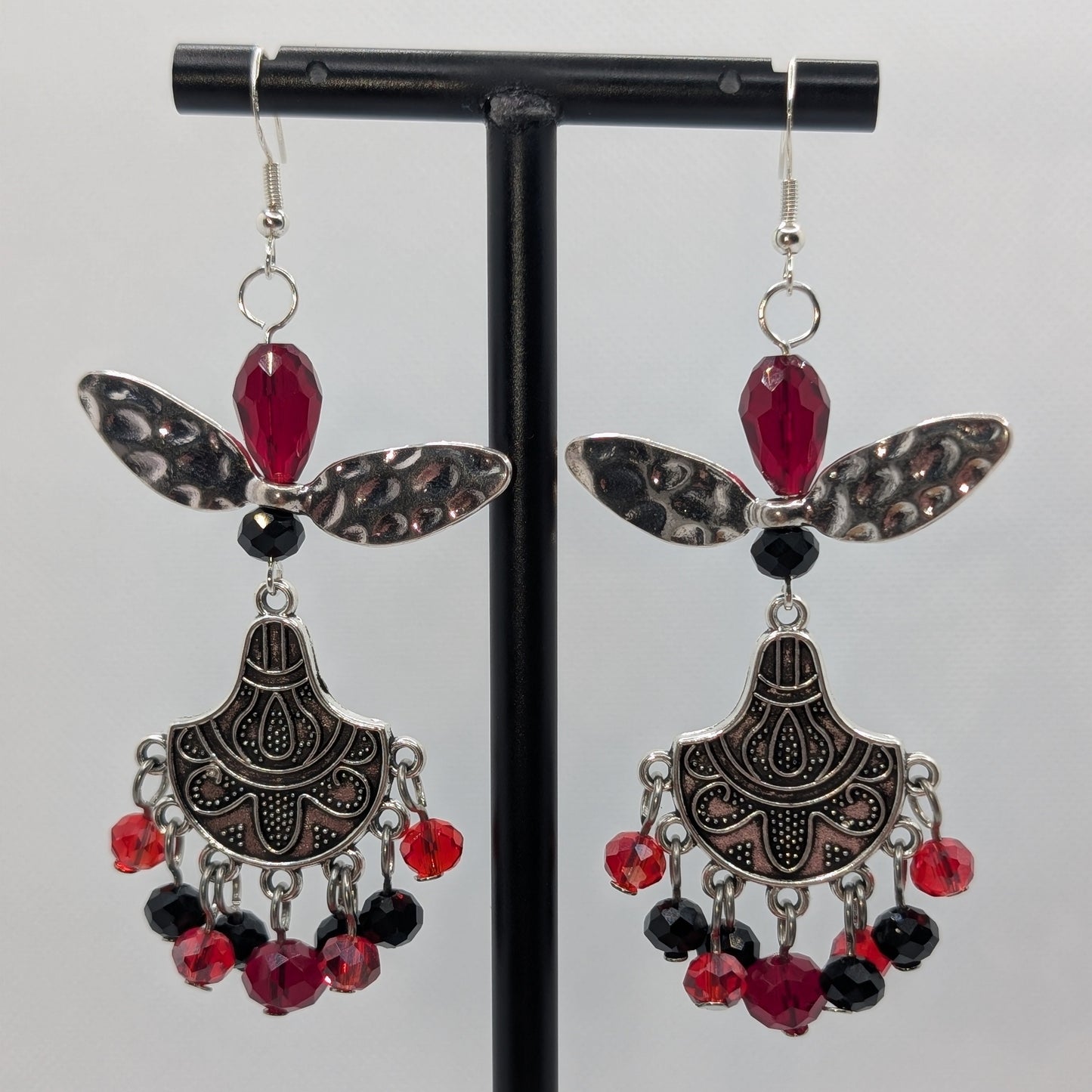 ✨The Faedance Troupe✨ | Winged Fairy Chandelier Earrings