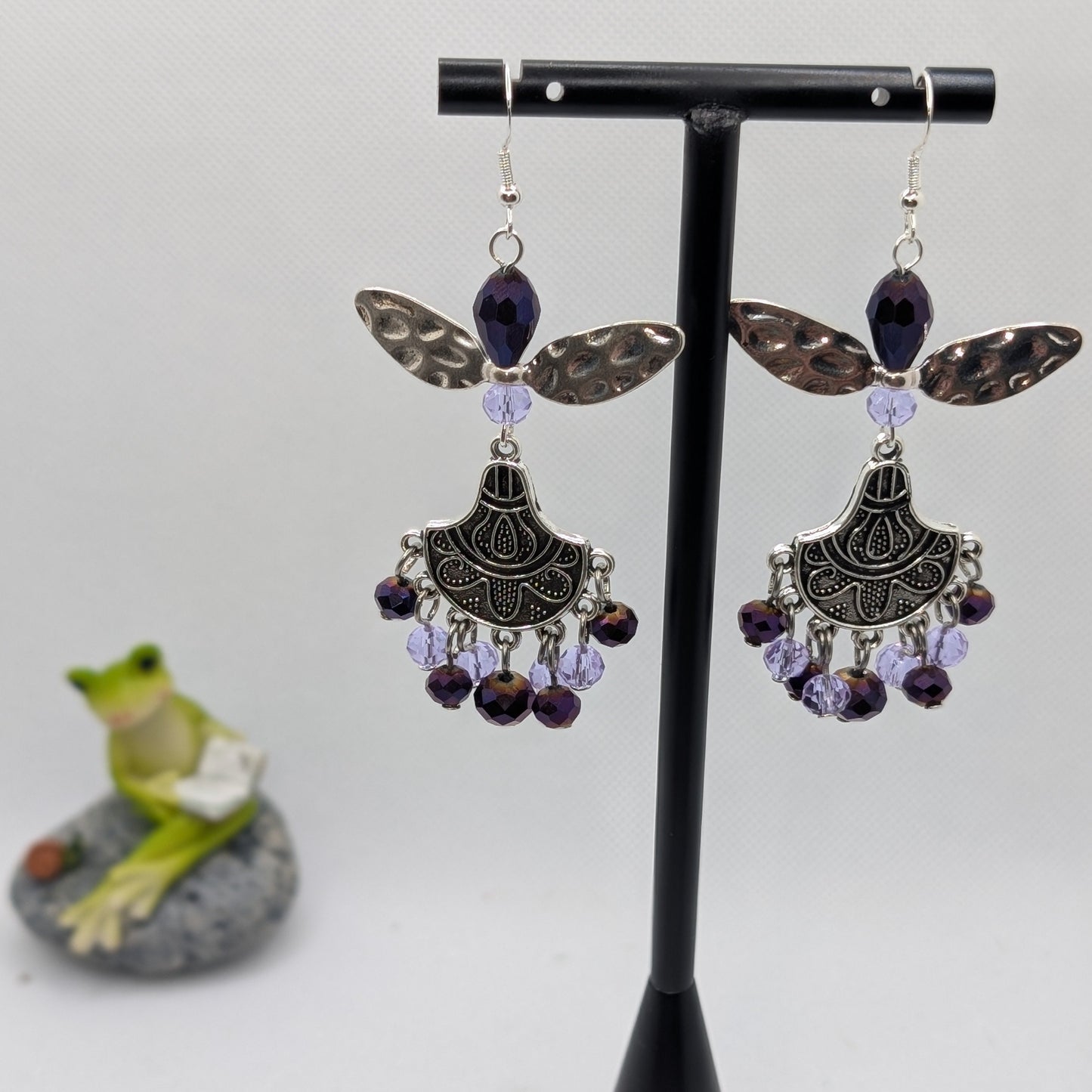 ✨The Faedance Troupe✨ | Winged Fairy Chandelier Earrings