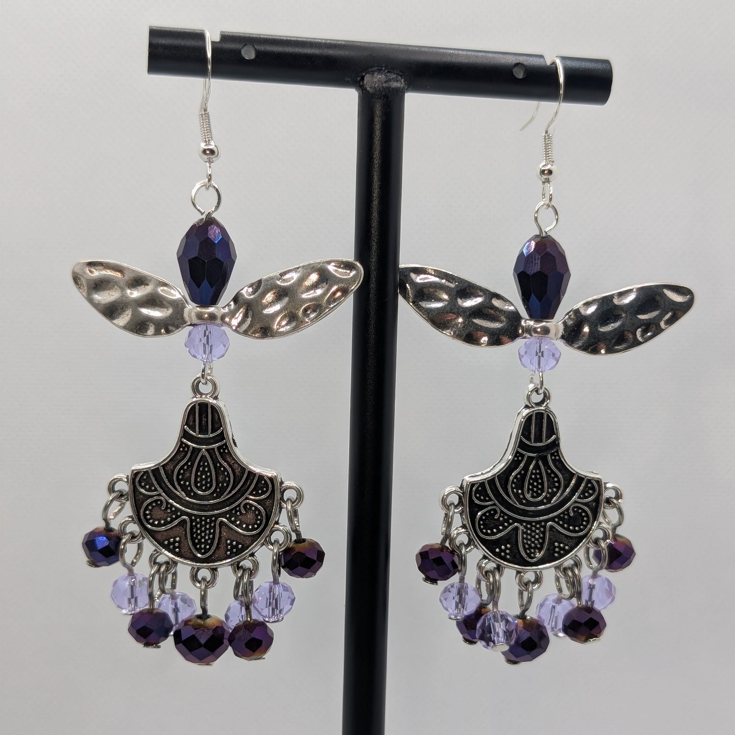 ✨The Faedance Troupe✨ | Winged Fairy Chandelier Earrings