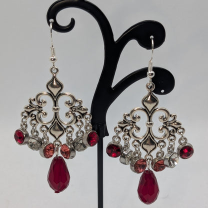 ✨Fae Pannier✨ | Rococo Fairy Ballgown Chandelier Earrings