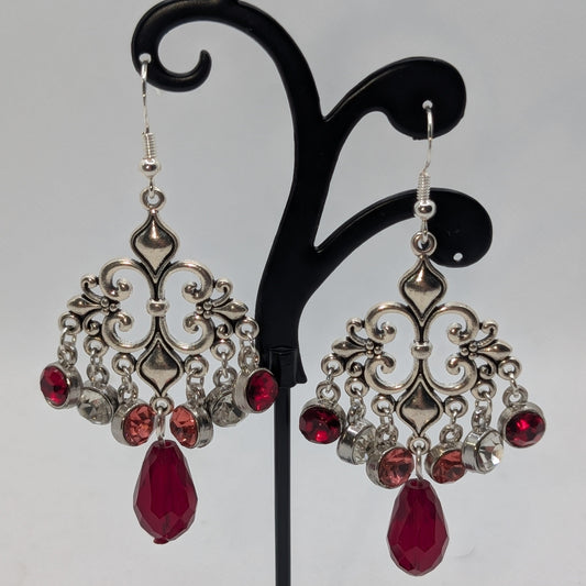 ✨Fae Pannier✨ | Rococo Fairy Ballgown Chandelier Earrings