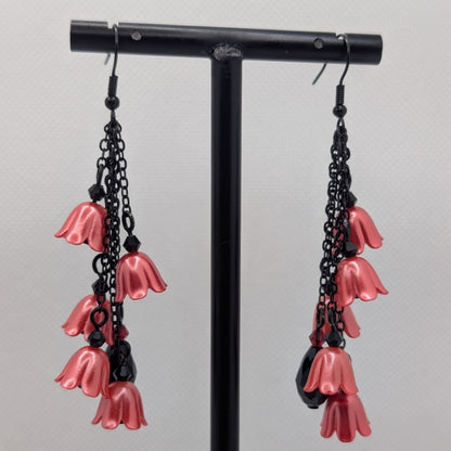✨Bellebane Vines✨| Cascading Bell-Flower Fairy Earrings