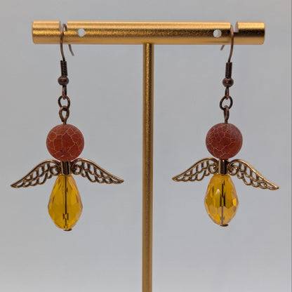 ✨The Wyvern Court✨| Wyvern Earrings with Large Filigree Scale Wings