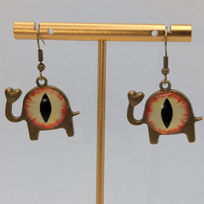 ✨Eyeleephants✨| Elephant Eye Earrings