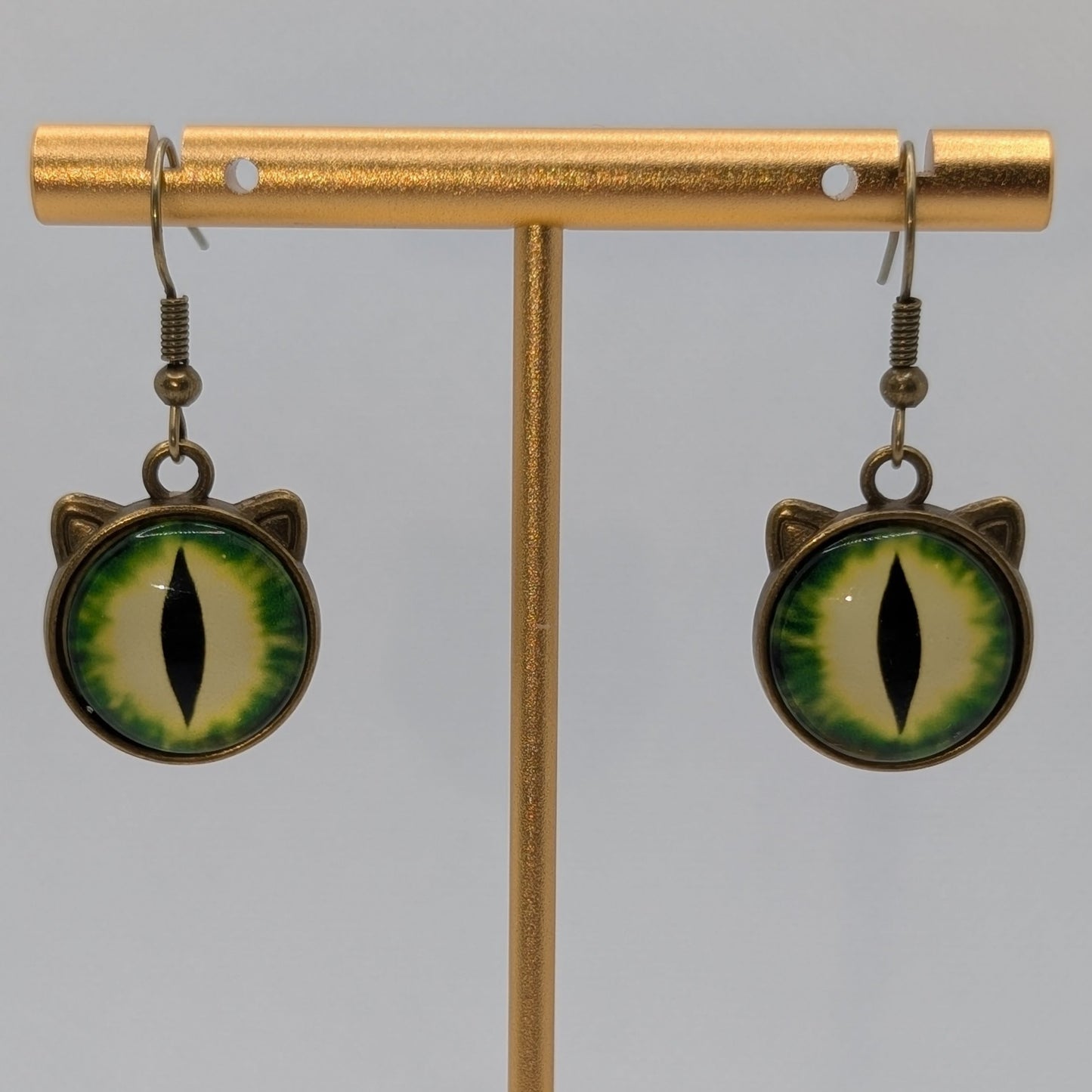 ✨Feeleyes✨| Eye-Cab Cat Earrings