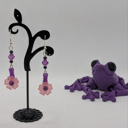 ✨The Jinglepetal Patch✨| Colorful Flower Drop Earrings
