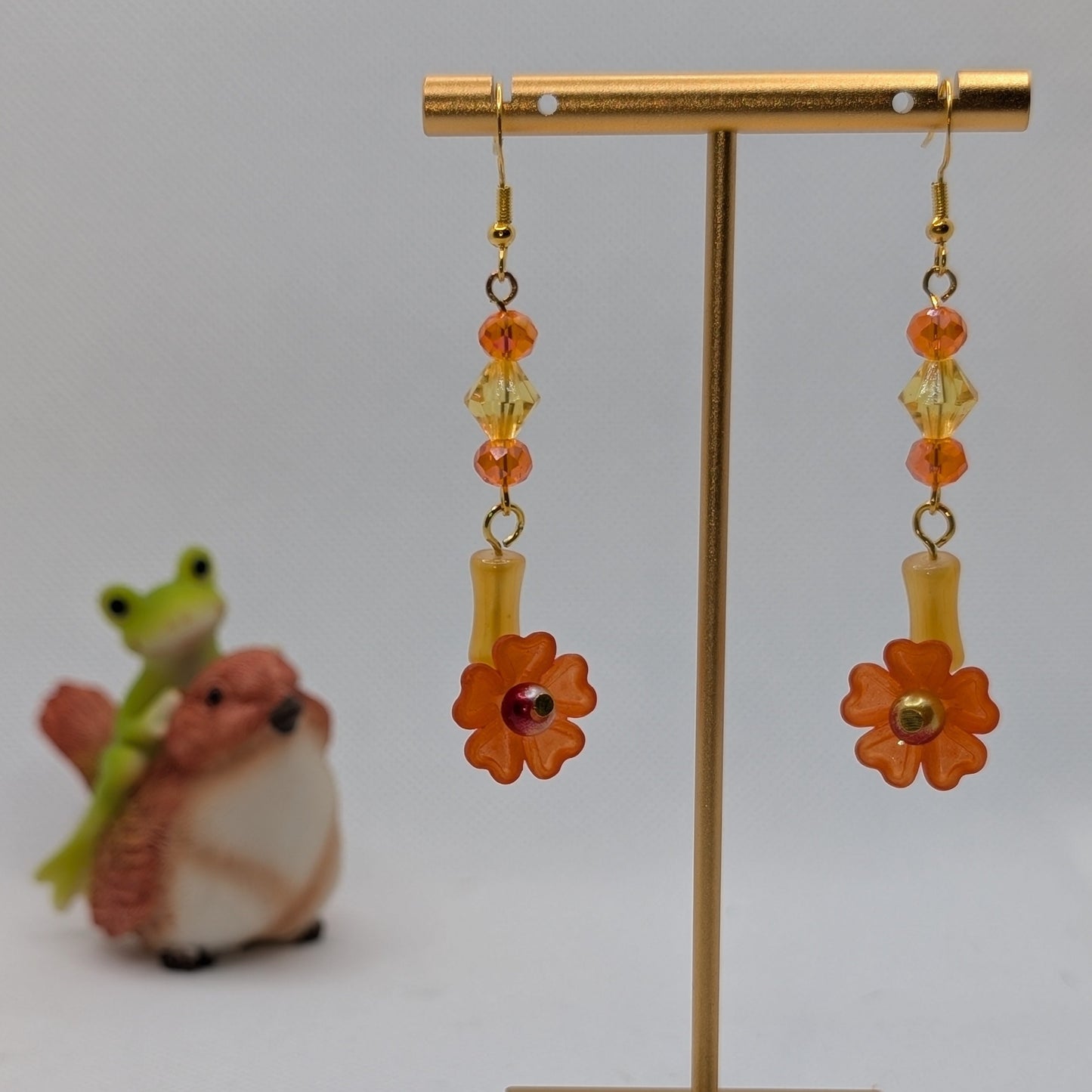 ✨The Jinglepetal Patch✨| Colorful Flower Drop Earrings