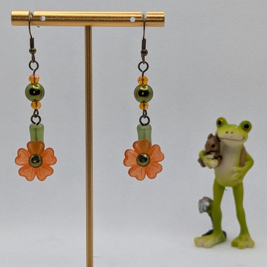 ✨The Jinglepetal Patch✨| Colorful Flower Drop Earrings