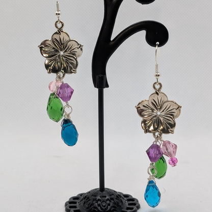 ✨Faelaebloom✨| Tropical Crystal Flower Earrings