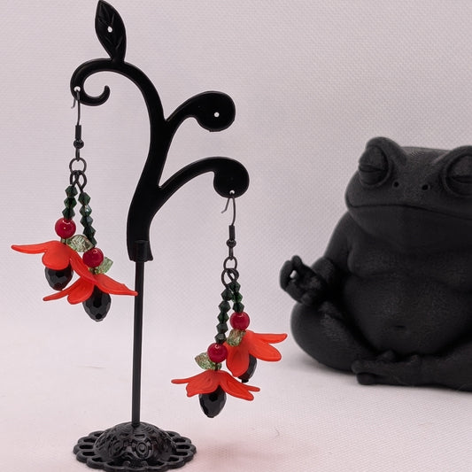 ✨Lanternblooms✨| Hanging Blossom Flower Earrings