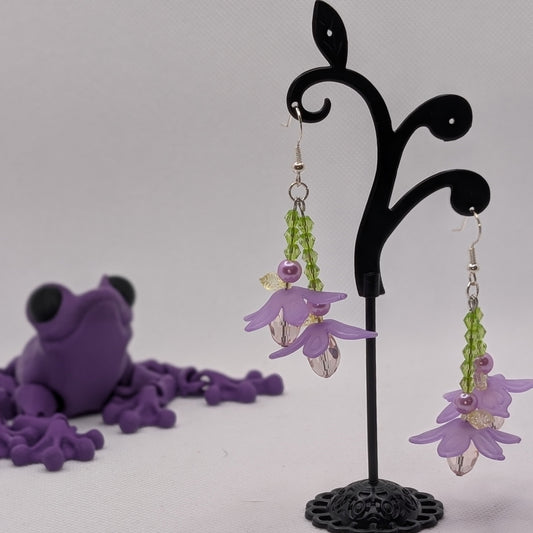 ✨Lanternblooms✨| Hanging Blossom Flower Earrings